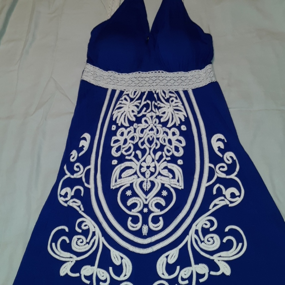 Just love women dress color blue small - Picture 6 of 8
